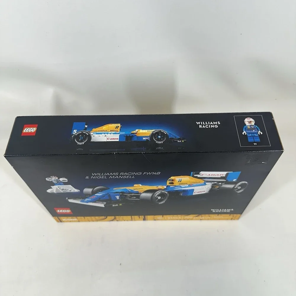 LEGO Icons Williams Racing FW14B & Nigel Mansell 10353 F1 New Sealed 799 Pcs